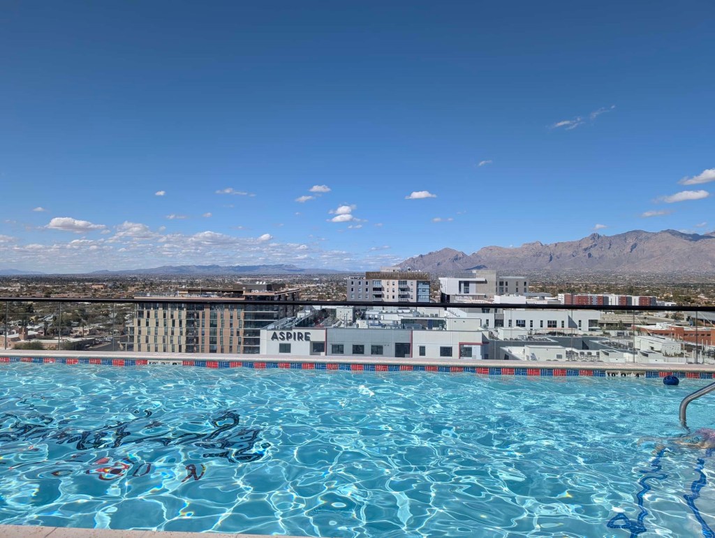 March in Tucson . . .with Nicole!